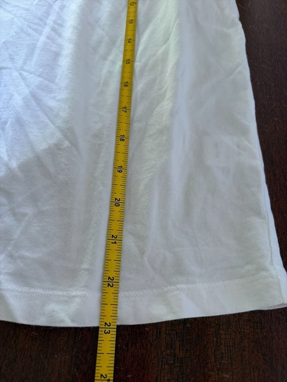 La Ligne Embroidered "J'parle pas français" Ringer Tee Listing SZ M - Picture 9 of 13